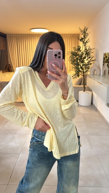 חולצת בייסיק כריות